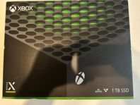 Xbox Series X med kvitto
