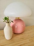 Retro lampa rosa