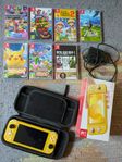 Nintendo Switch Lite + 256 GB kort