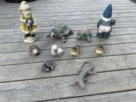 10 st Trädgårdsfigurer 