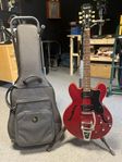 Epiphone Dot uppgraderad till Gibson standard. 