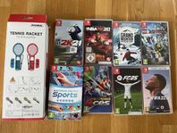 Nintendo Switch Spel m tillbehör