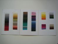 Till pyssel scrapbooking tygprover Neva viscon