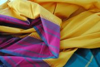 4 indiska saris i siden och bomull- styckepris, se annons