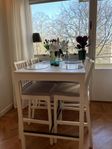 Ekedalen barbord + 4 stolar från IKEA 