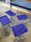 Campingbord och pall