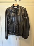Stone Island shadow project Mussola Gommata leather Jacket