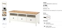 TV bänk Hemnes i nyskick