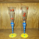 Orrefors champagne glas fr Clown serien