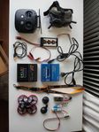 FPV drönare inkl googles och controller (paket)