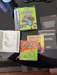 Pokemon leaf Green version manual och kartong