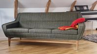 Retro soffa och fåtölj 50-tal(?) fint skick. 