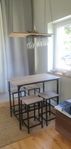 Barbord + 4 stolar