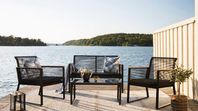 Loungegrupp utemöbler set