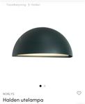 Fasadbelysning/utelampa, Norlys Halden, 2 st