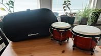 Millenium HB 202HWR Bongo Set + Gig Bag