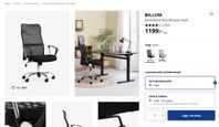 Kontorsstol Billum från Jysk