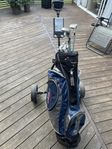 Golfset herr med vagn och bag