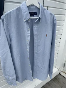 Ljusblå skjorta från Polo Ralph Lauren