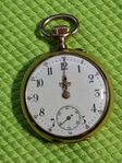 Fickur, 14k guld, 32mm.