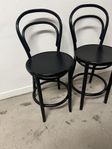 Thonet barstol 2st. nr.14 svart
