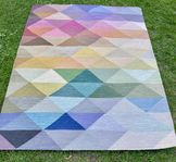 Handvävd ullmatta 160x230 cm, multifärgad TAZA 20