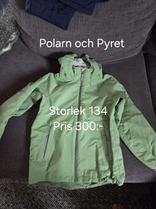 Jackor olika storlekar