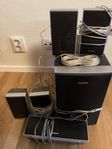 Sony 5.1 högtalarsystem – 5 högtalare + subwoofer + kabl