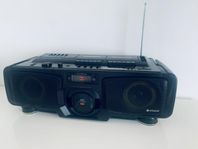 Boombox HITACHI Kassettband & CD-spelare / Inspelare, Radio