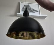 Pr home Ellos taklampan i svart plåt