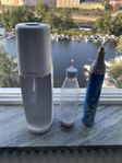 Spdastream vit + Flaska + tomt kolsyrepatron