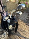Golfset dam/junior med bag