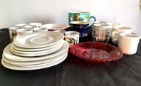 Billigt blandat porslinspaket