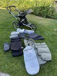 Bugaboo Runner med Donkey-delar + massa tillbehör!