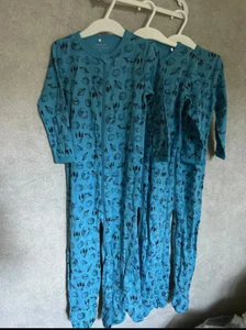 3 Nya Pyjamas med dragkedja 