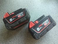 2st Milwaukee M18 5.0Ah