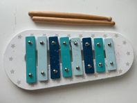 Xylofon med pinnar / 8 toner