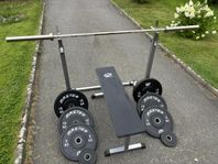 skivstångsställning hemmagym master fitness