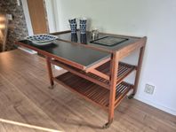 Frukostvagn / serveringsvagn teak