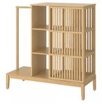 Ikea NORDKISA Öppen garderob med skjutdörr 120x123 cm