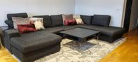 soffgrupp – 2 x 3 meter – modern grå färg