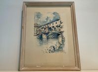 Tavla, Ponte Vecchio, Florence, Jan Korthals