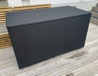 Stor svart dynbox