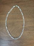Figaro halsband äkta silver 