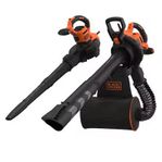 Black & Decker – Lövblås & trädgårdsdammsugare, 3000W