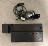 Docking station Lenovo med laddare