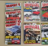 Biltidningar Nostalgia och Bilsport