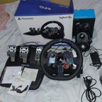 Logitech g29 med växelspak 
