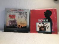 Stor och komplett samling laserdiscs. Hitchcock. Nyskick