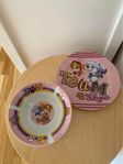 Paw Patrol, Team Skye, servis i porslin, 2 delar. Nya!